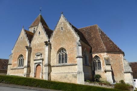 Aspect of the church at Vicheres