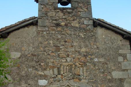 Wall-tower of a church with bell gable