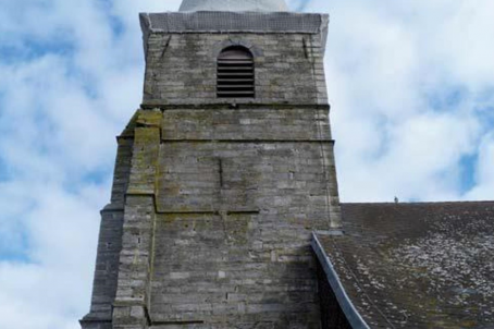 Bell tower on a sunny day