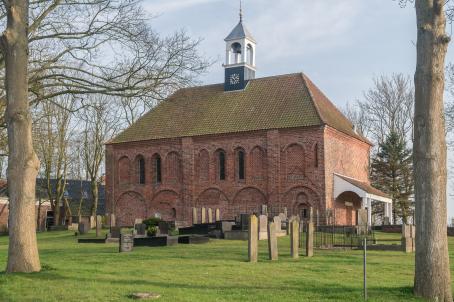 church in a graveyard