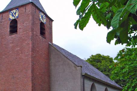 Church in a park