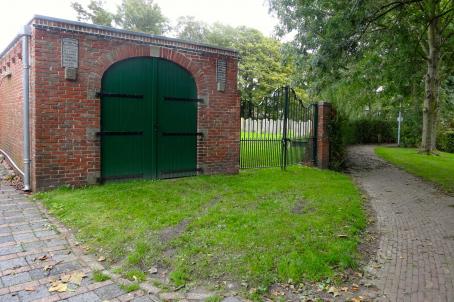 Gate in a park