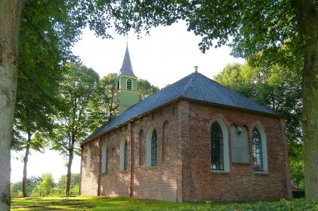Church in a park