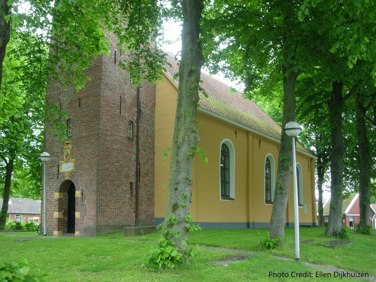 Church in a park