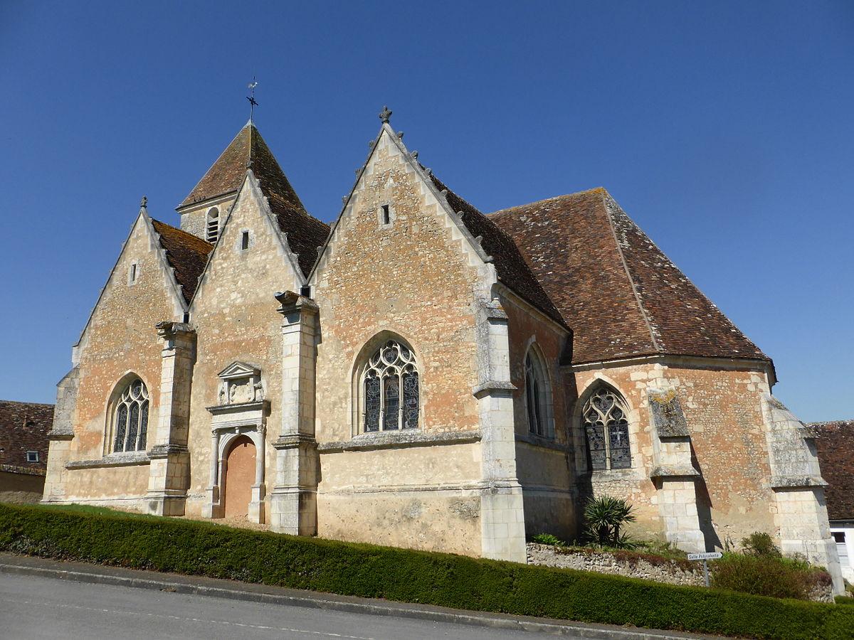 Aspect of the church at Vicheres