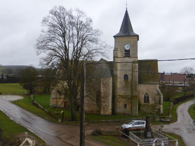 Bell tower of a church in a park