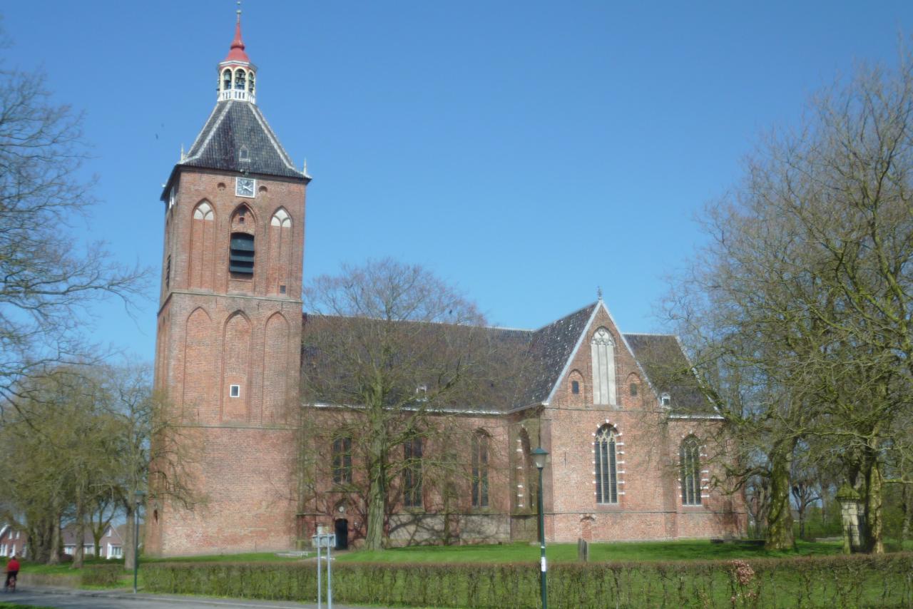 Church in a park