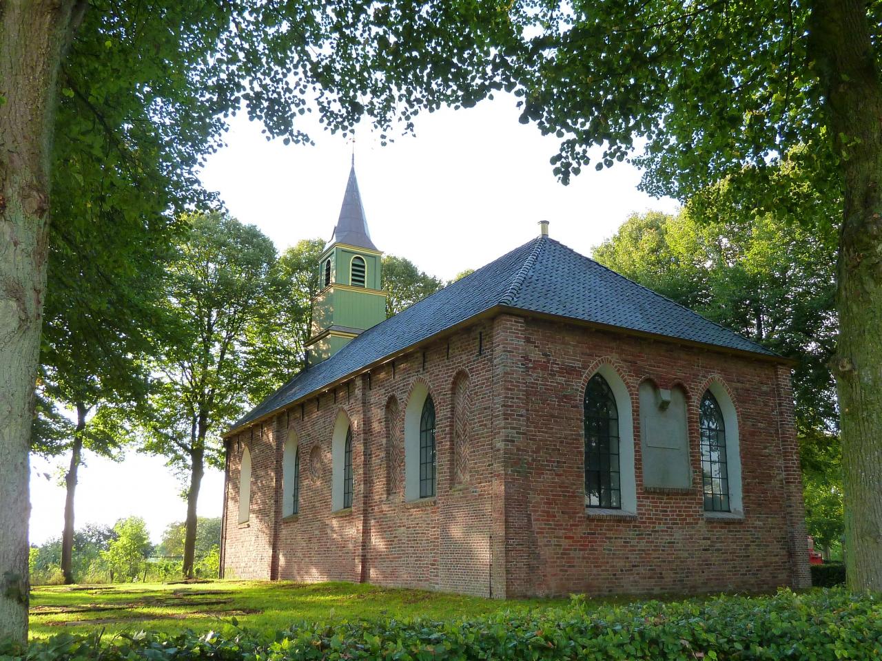 Church in a park