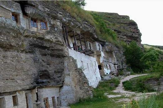 Horodiste Cave Monastery in Tipova