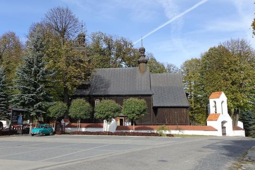 Church of All Saints, Łososina Górna