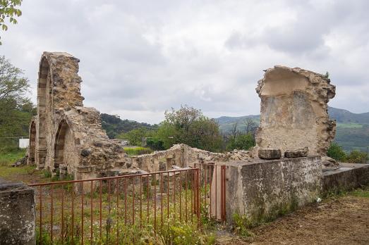 Ruins of the Church of Virgin Mary, Pastos