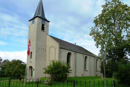 13th century church in a park