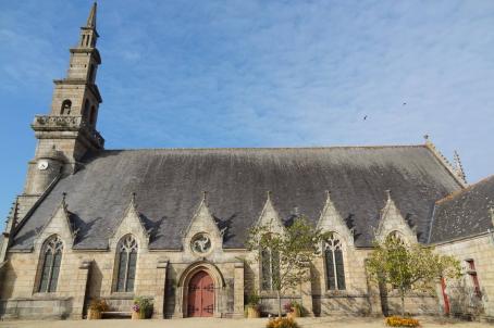 A view of the side of the Monastery, showing the tower. 