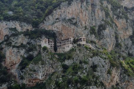 Church hanging on a cliff