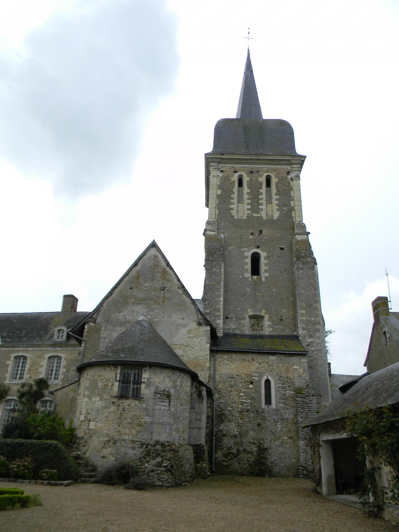 Romanesque church and bell tower