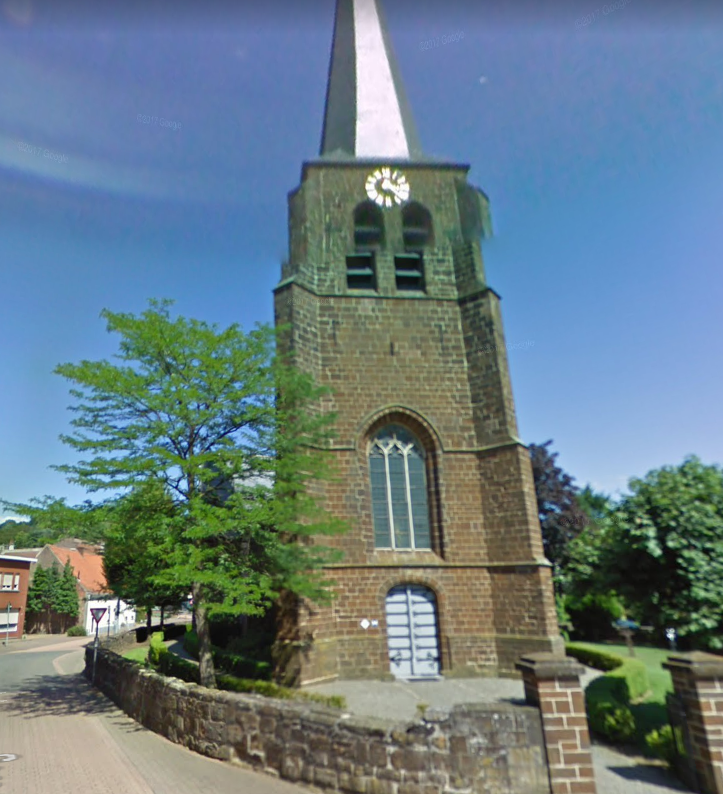 Bell tower built in bricks