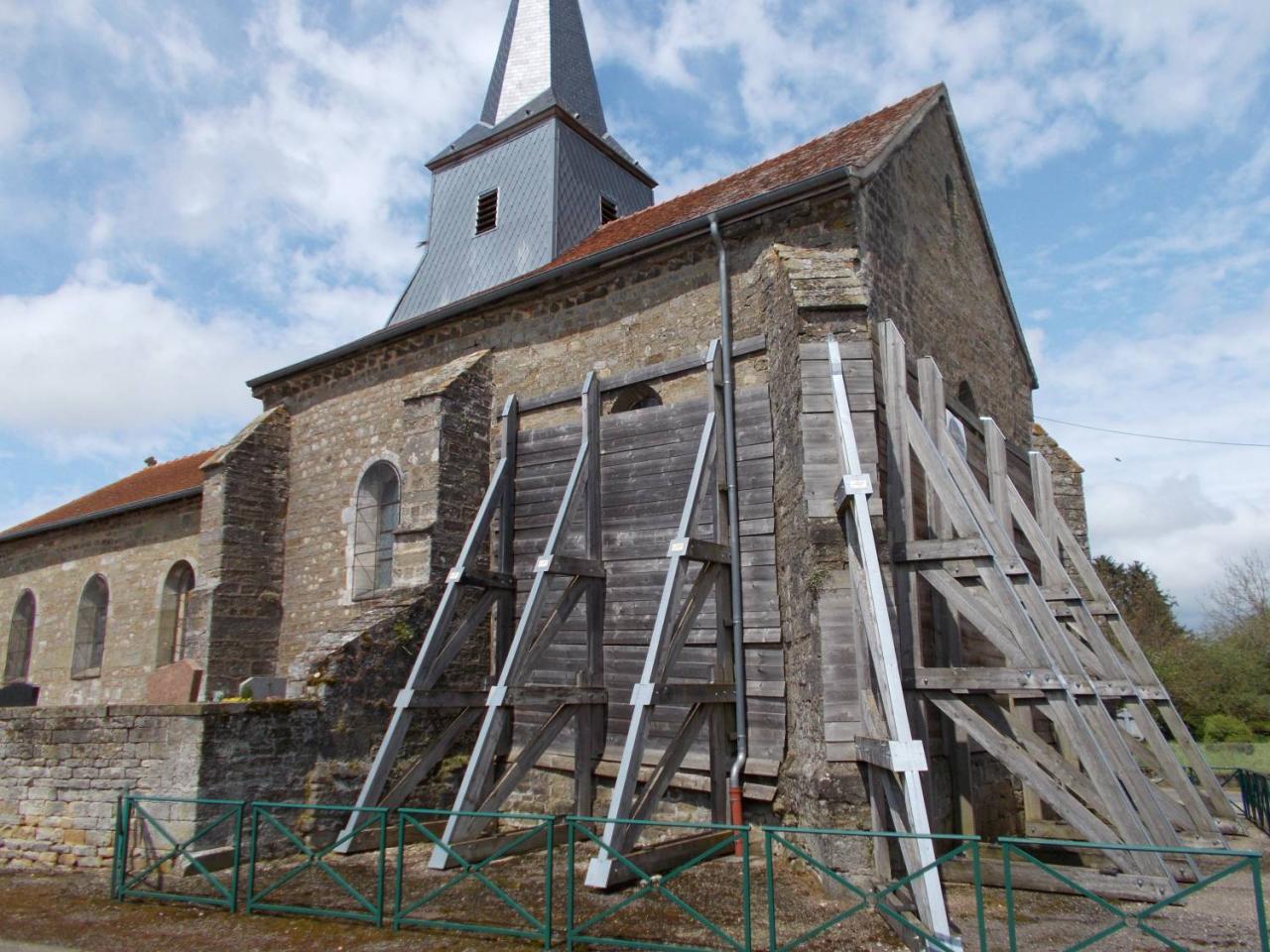 A large church with a square tower