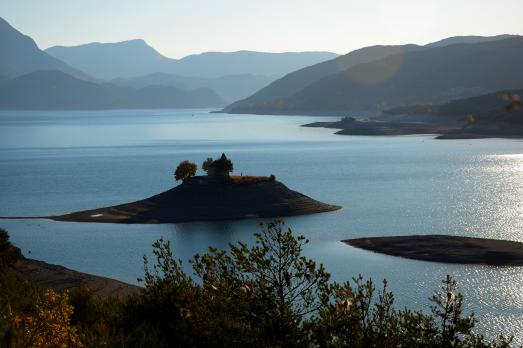 Saint Michel chapel, Lake of Serre-Ponçon