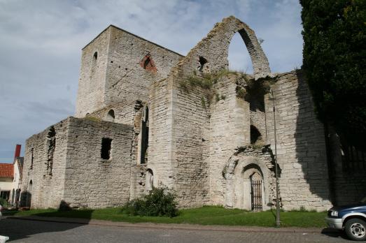 St Lars Church ruins