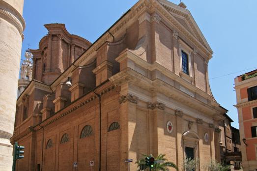 The Basilica of Sant'Andrea delle Fratte