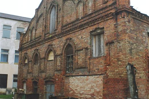 Red Synagogue in Joniškis
