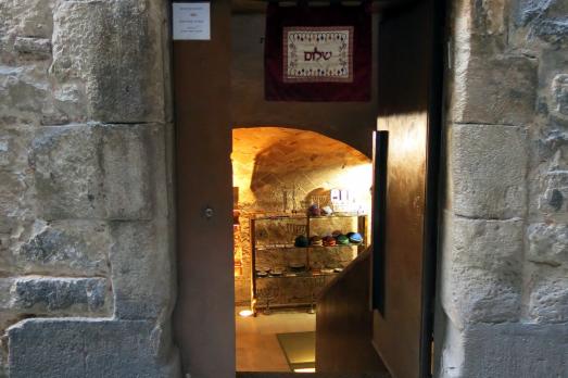 Ancient synagogue in Barcelona