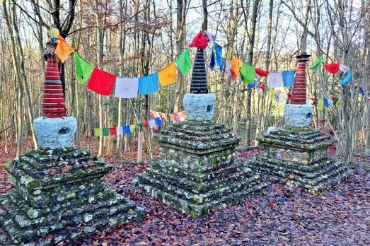 Marlow Bottom Stupas