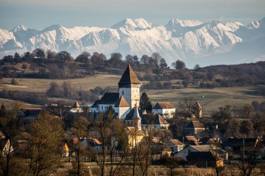 Fortified Church in Hosman
